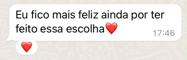 Depoimento de Aluna sobre o atendimento do Inglês Falado